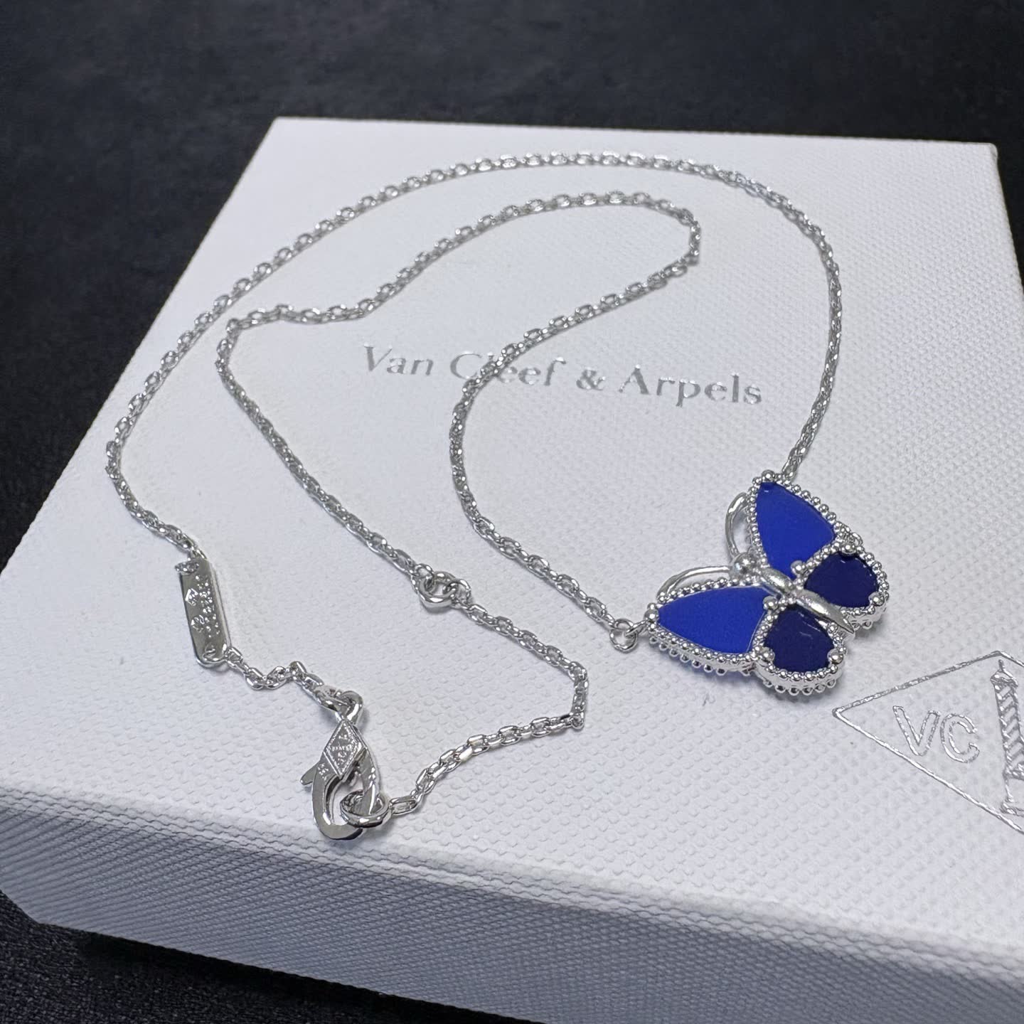 Van Cleef & Arpels Butterfly Pendant Necklace